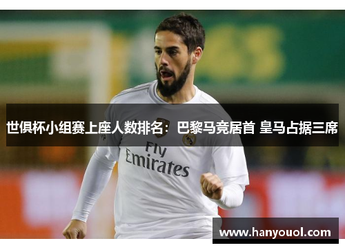 世俱杯小组赛上座人数排名：巴黎马竞居首 皇马占据三席